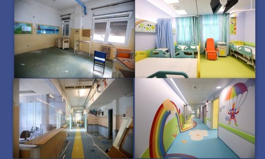 Τα παιδιατρικά νοσοκομεία πριν και μετά την ανακαίνιση του ΟΠΑΠ