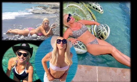 Ελένη Μενεγάκη: Οι αλλαγές στο σώμα της μέσα από φωτό με μαγιό! (photos)