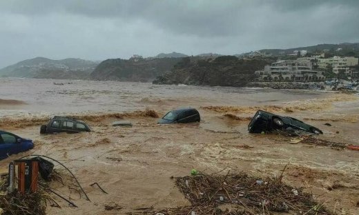 Ενας νεκρός και 2 αγνοούμενοι από την κακοκαιρία στην Κρήτη