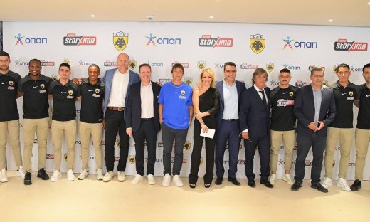 ΟΠΑΠ και ΠΑΕ ΑΕΚ μαζί για όγδοη συνεχή σεζόν