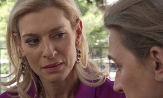 Άγρια γη: Η Όλγα προσπαθεί να προσεγγίσει τον Γιώργο