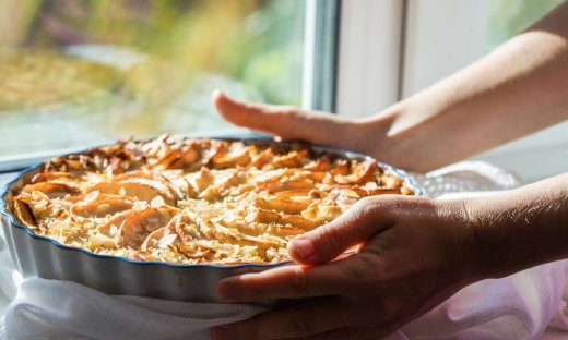 Συνταγές για μηλόπιτα υπάρχουν πολλές αλλά όχι σαν αυτή