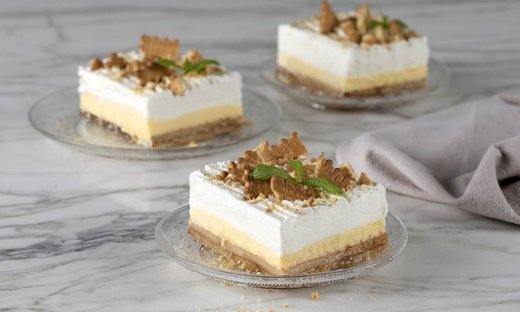 Γρήγορο εκμέκ με μπισκότα από τον Άκη Πετρετζίκη