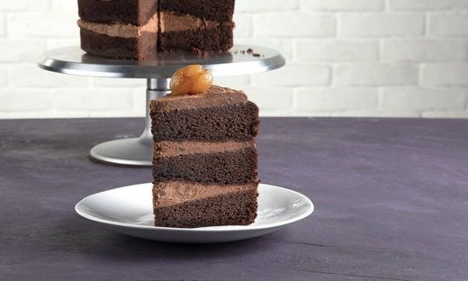 Τούρτα σοκολάτα κάστανο από τον Άκη Πετρετζίκη