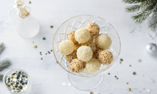 Τρουφάκια cheesecake - Μια νόστιμη χριστουγεννιάτικη λιχουδιά