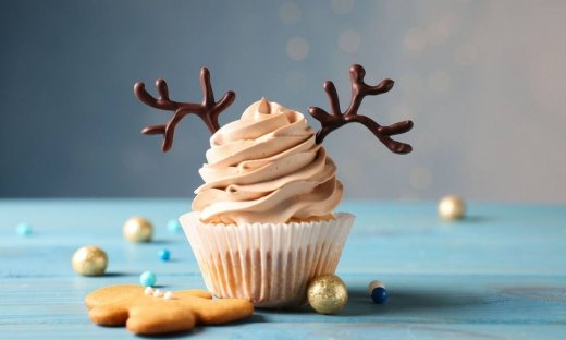 Gingerbread βουτυρόκρεμα για τα χριστουγεννιάτικα cupcakes
