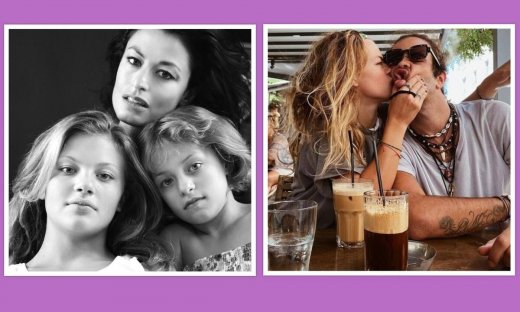 Γαία Μερκούρη: Ένα κουκλί όταν ήταν μικρή, με καταγάλανα μάτια και κατάξανθα μαλλιά