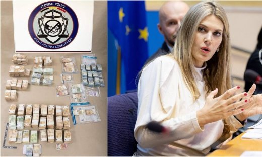 Εύα Καϊλή: Η φωτογραφία με τα χρήματα που κατασχέθηκαν για το Qatar Gate