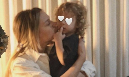 Γεωργία Αβασκαντήρα: Βόλτα με τον μικρό Αλέξανδρο