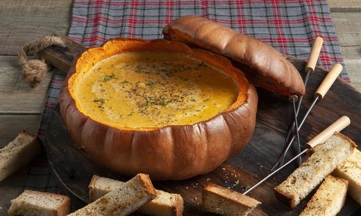 Fondue κολοκύθας από τον Άκη Πετρετζίκη
