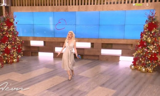 Μενεγάκη: Άφωνη με τον στολισμό στο πλατό της - «Δεν το χορταίνω! Ρε παιδιά πού είμαστε;»!