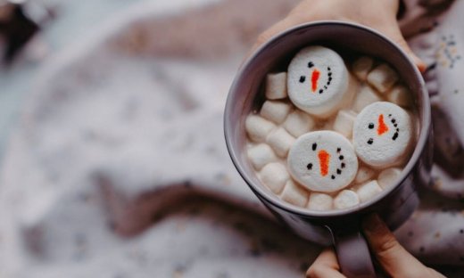 Ζεστή σοκολάτα για το πρωί της Πρωτοχρονιάς