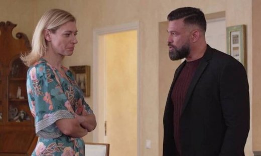 Άγρια γη: Ο Ορέστης ρωτάει την Όλγα για το παρελθόν της και τη σχέση της με την οικογένεια Γαλάνη