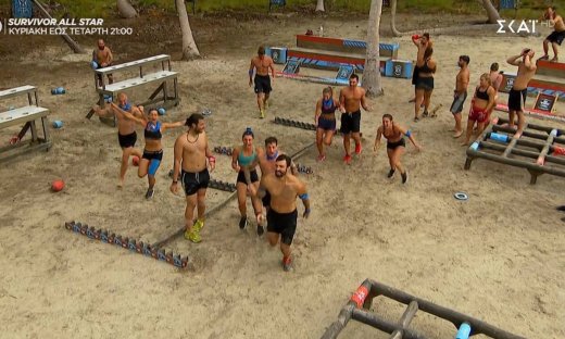 Survivor all star: Η νίκη κρίθηκε στον πόντο - Οι Μαχητές κέρδισαν το αγώνισμα ασυλίας