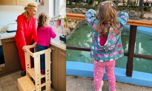 Τζένη Μπότση: Το απίθανο μακιγιάζ από τα χεράκια της κόρης της!