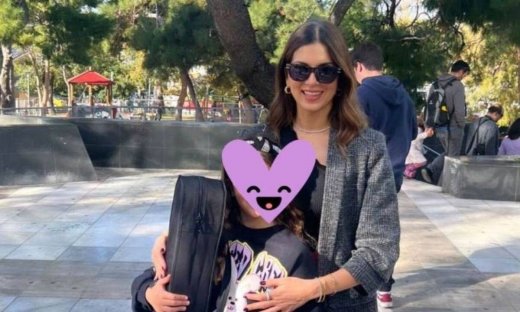 Σταματίνα Τσιμτσιλή:  Πήγε με παιδιά της βόλτα σε λούνα παρκ