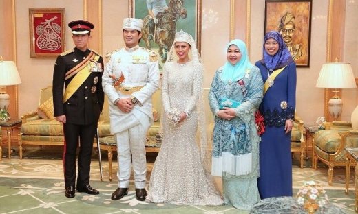 Μπρουνέι: Η κόρη του σουλτάνου παντρεύτηκε τον πρώτο της ξάδερφο - Ο γάμος υπερπαραγωγή