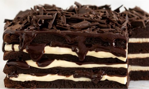 Brownie lasagna από τον Άκη Πετρετζίκη!