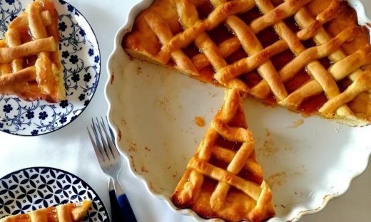 Πάστα φλώρα χωρίς γάλα, αυγά και βούτυρο