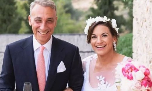 Η Κεφαλογιάννη έγινε νονά και στην απλότητα ήταν η πολυτέλεια του look