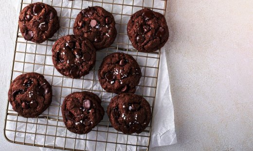 Νηστίσιμη συνταγή για soft cookies με κακάο