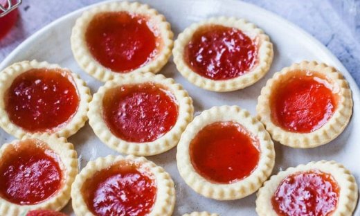 Ταρτάκια με μαρμελάδα - Εύκολη και νηστίσιμη συνταγή