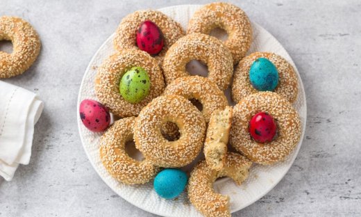 Συνταγή για νηστίσιμα μπισκότα με ταχίνι