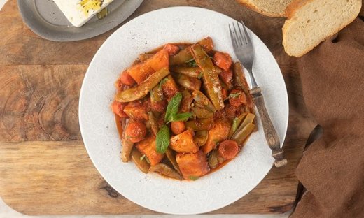 Φασολάκια κοκκινιστά στη χύτρα ταχύτητας από τον Άκη Πετρετζίκη!