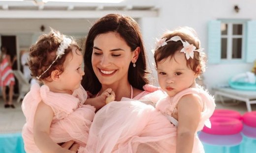 Χριστίνα Μπόμπα: Πρωινά μαστορέματα με τις κόρες της