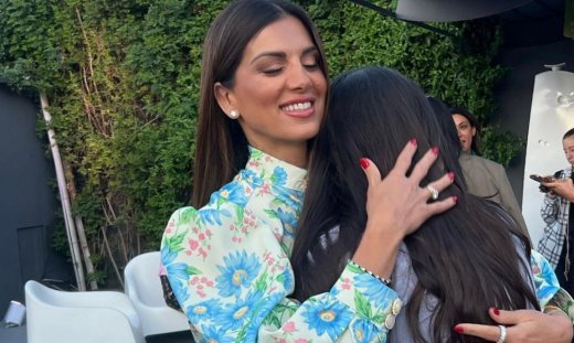 Η βαφτιστήρα της Τσιμτσιλή εκτός από πανύψηλη χορεύει και λάτιν-Φωτό της κόρης της Όλγας Λαφαζάνη