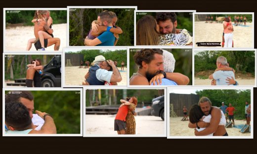 Survivor All Star: Καρέ καρέ η συνάντηση των παικτών με τα αγαπημένα τους πρόσωπα