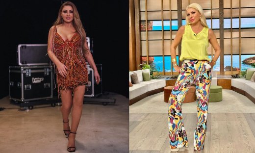 Παπαρίζου-Μενεγάκη: Οι δύο Ελένες «υπέκυψαν» στο ίδιο εμπριμέ μίνι φόρεμα - Μάθαμε και πόσο κοστίζει