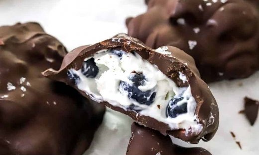 Blueberry yogurt clusters: Φτιάξτε τη viral συνταγή