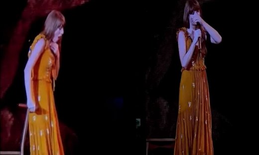 Ατύχημα επί σκηνής για την Τέιλορ Σουίφτ! Κατάπιε έντομο καθώς τραγουδούσε – Η αντίδρασή της