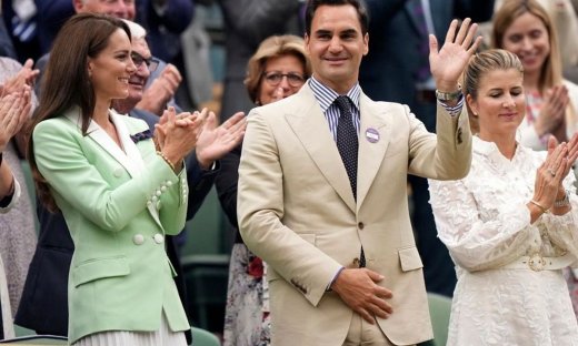 Τα φιλιά και οι αγκαλιές της Kate με τον Federer έγιναν viral