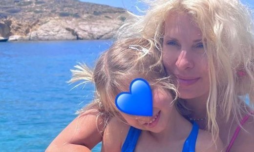 H κατάξανθη 8χρονη κόρη της Ελένης Μενεγάκη γιορτάζει και αυτές οι φωτό της Μαρίνας είναι Onar