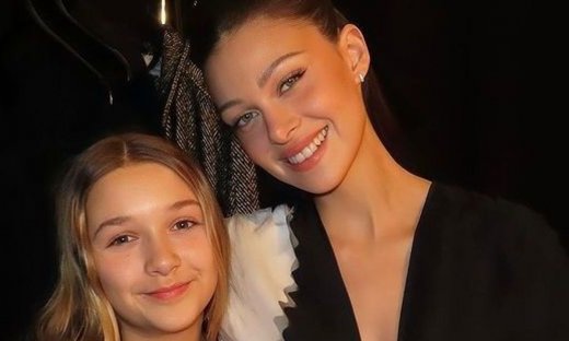 Η μοναδική σχέση της κόρης των Beckham, Harper, με την κουνιάδα της