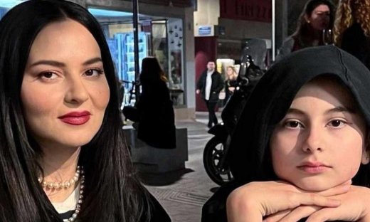 H 12χρονη κόρη της Ζενεβιέβ  στη φωτογραφία με την Ηλιάνα Παπαγεωργίου είναι το απόλυτο fashion icon