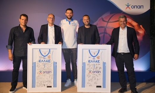 Με τη στήριξη του ΟΠΑΠ η Εθνική Ομάδα στο Παγκόσμιο Κύπελλο Μπάσκετ