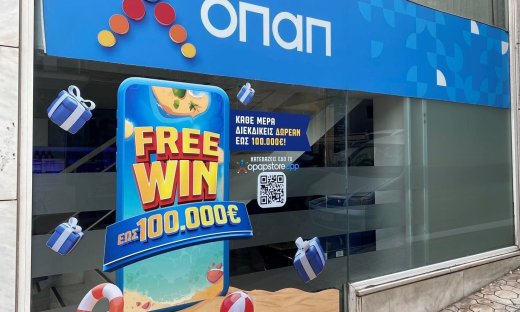 Με το νέο δωρεάν FREEWIN όλοι τρέχουν στα καταστήματα ΟΠΑΠ για να διεκδικήσουν μέχρι & 100.000 ευρώ