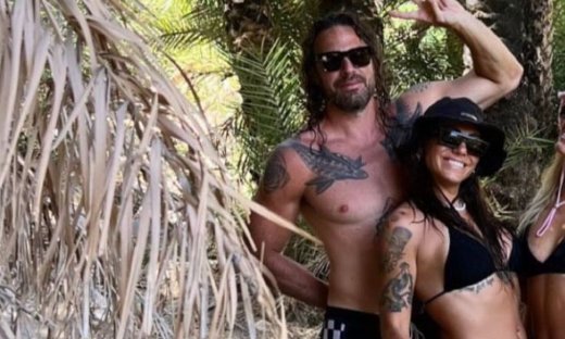 Στις πρώτες κοινές φωτογραφίες Μόργκαν-Βαλαβάνη την καρδιά της Ευρυδίκης «έκλεψε» ο κούκλος Γιάννης