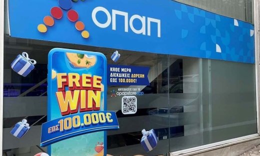 ΟΠΑΠ: Το FREEWIN σου δίνει την ευκαιρία να κερδίσεις έως και 100.000 ευρώ εντελώς δωρεάν