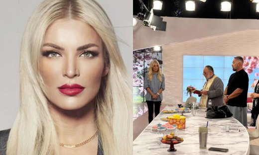 «Super Κατερίνα»: Ο αγιασμός στο πλατό της Καινούργιου πριν από την πρεμιέρα και η τελική πρόβα