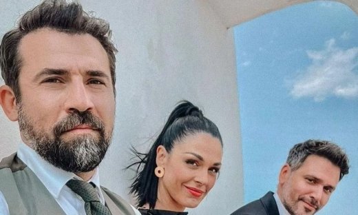 Ιωάννα Τριανταφυλλίδου και Κίμωνας Κουρής: Το ζευγάρι στην πιο συγκινητική στιγμή του