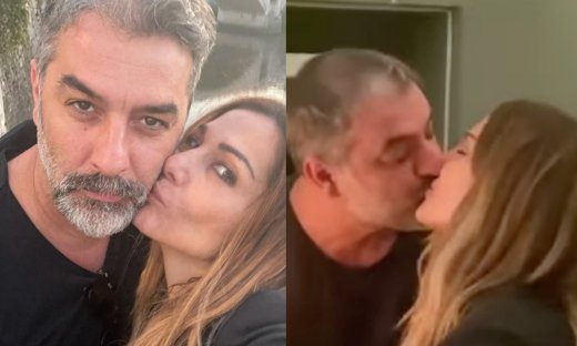 Βανδή-Μπισμπίκης: Το βίντεο από το καμαρίνι της και η ερωτική εξομολόγηση για τα γενέθλιά του