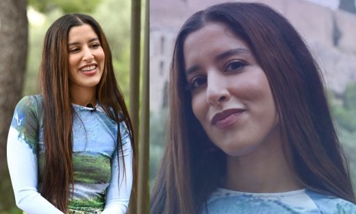 Eurovision: Τα πρώτα καρέ της Σάττι από τα γυρίσματα στην Ακρόπολη-Προειδοποιεί τους αντιπάλους της