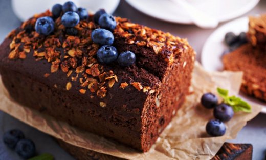 Σοκολατόψωμο με βρόμη