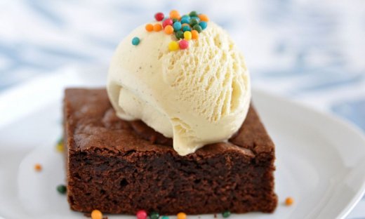 Φτιάξτε brownies με γλυκοπατάτες, κακάο ρικότα