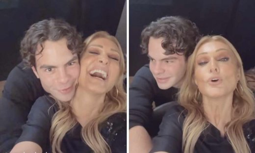 Νατάσα Θεοδωρίδου: Το βίντεο με το βαφτιστήρι της, Άγγελο Λάτσιο