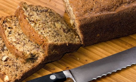 Τρουφάτο κέικ με μπανάνα